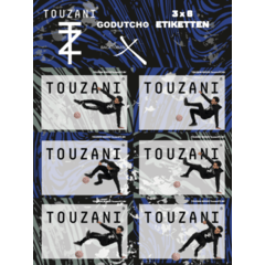 Etiketten Touzani: 18 stuks