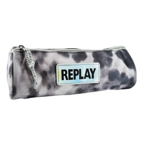 Etui Replay Fashion rond grijs