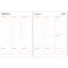Schoolagenda Fabrique Flower 2025 - 2026