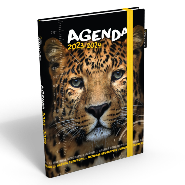 Schoolagenda National Geographic Junior Original Leopard 2023 - 2024