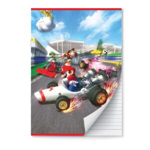 Schrift A4 lijn Mario Kart 2pak