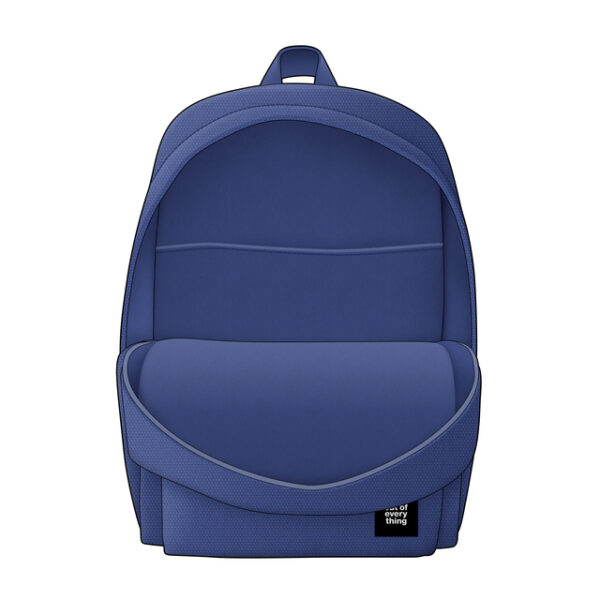 Rugtas Basics met laptopvak donkerblauw