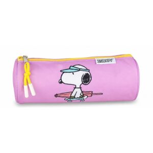Etui Snoopy rond Paars