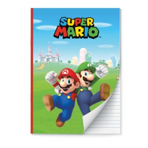 Super Mario A4 lijn schrift