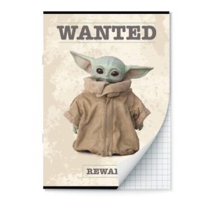 Schrift A4 geruit Star WarsSchrift A4 lijn Star Wars