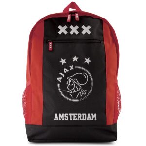 Rugzak AJAX medium rood-zwart XXX