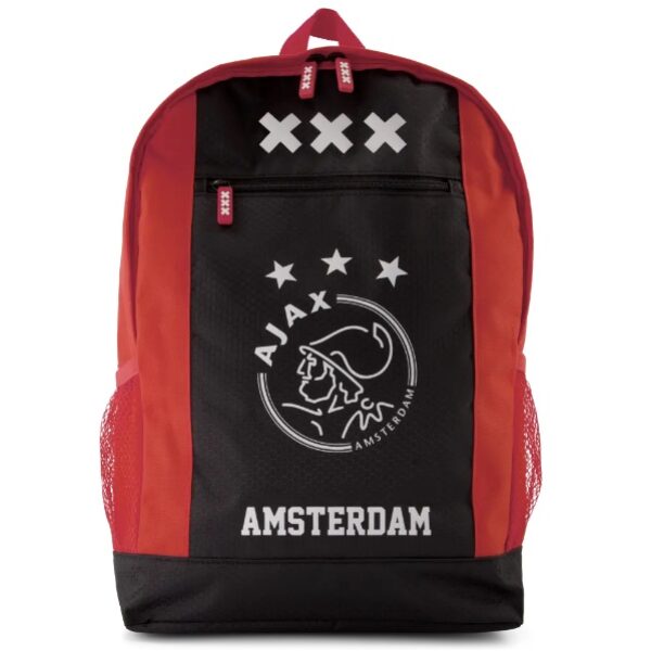 Rugzak AJAX medium rood-zwart XXX