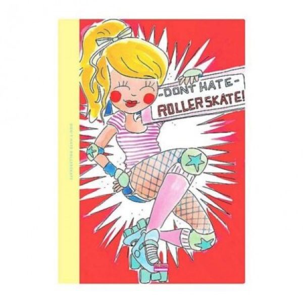 Schrift A4 lijn Blond Amsterdam Rollergirl