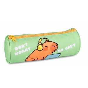 Etui Capybara rond groen