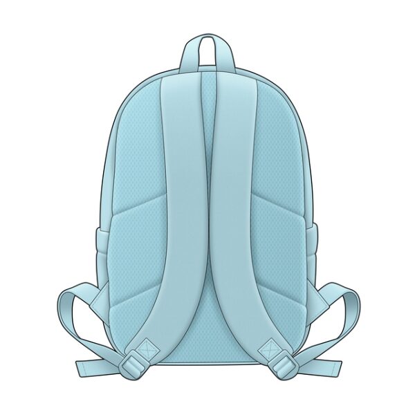 Rugzak Basics met laptopvak Pastel Blauw