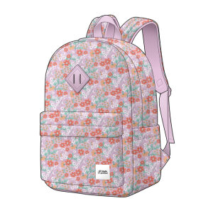Rugzak pastel miniflower