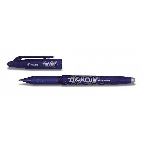 Frixion uitwisbare pen blauw