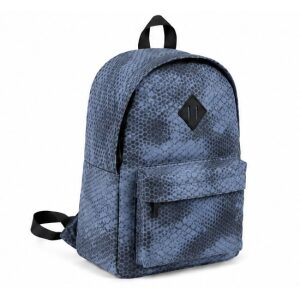 Rugzak Basics met laptopvak Camo Blauw