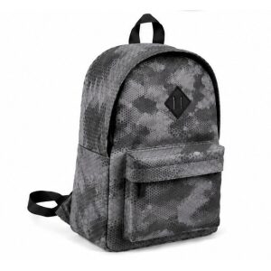 Rugzak Basics met laptopvak Camo Grijs