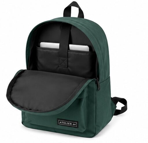 Rugzak Basics met laptopvak Groen