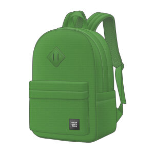 Rugtas Basics met laptopvak groen
