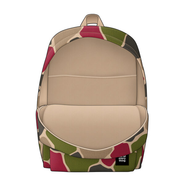 Rugtas Basics met laptopvak camo