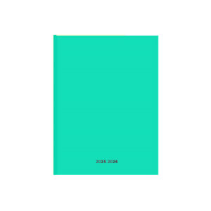 Schoolagenda A5 Happy Color Groen 2025 - 2026