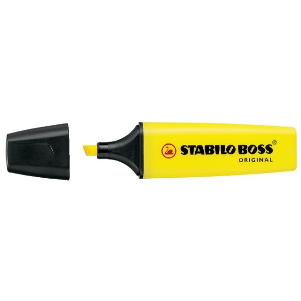 Markeerstiften STABILO BOSS assorti etui 4 stuks