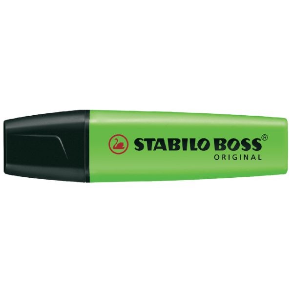 Markeerstiften STABILO BOSS assorti etui 4 stuks